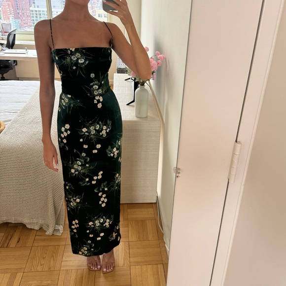 Reformation Frankie Silk Dress - Picture 3 of 11